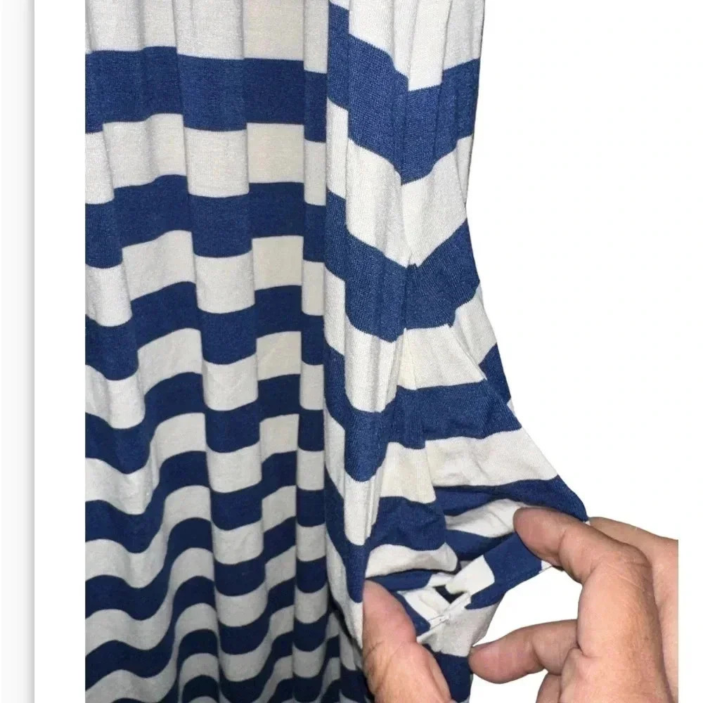 HATCH Sleeveless Dress SIZE 1 Preowned Beautiful Dress Excellent Shape Striped - Picture 3 of 6